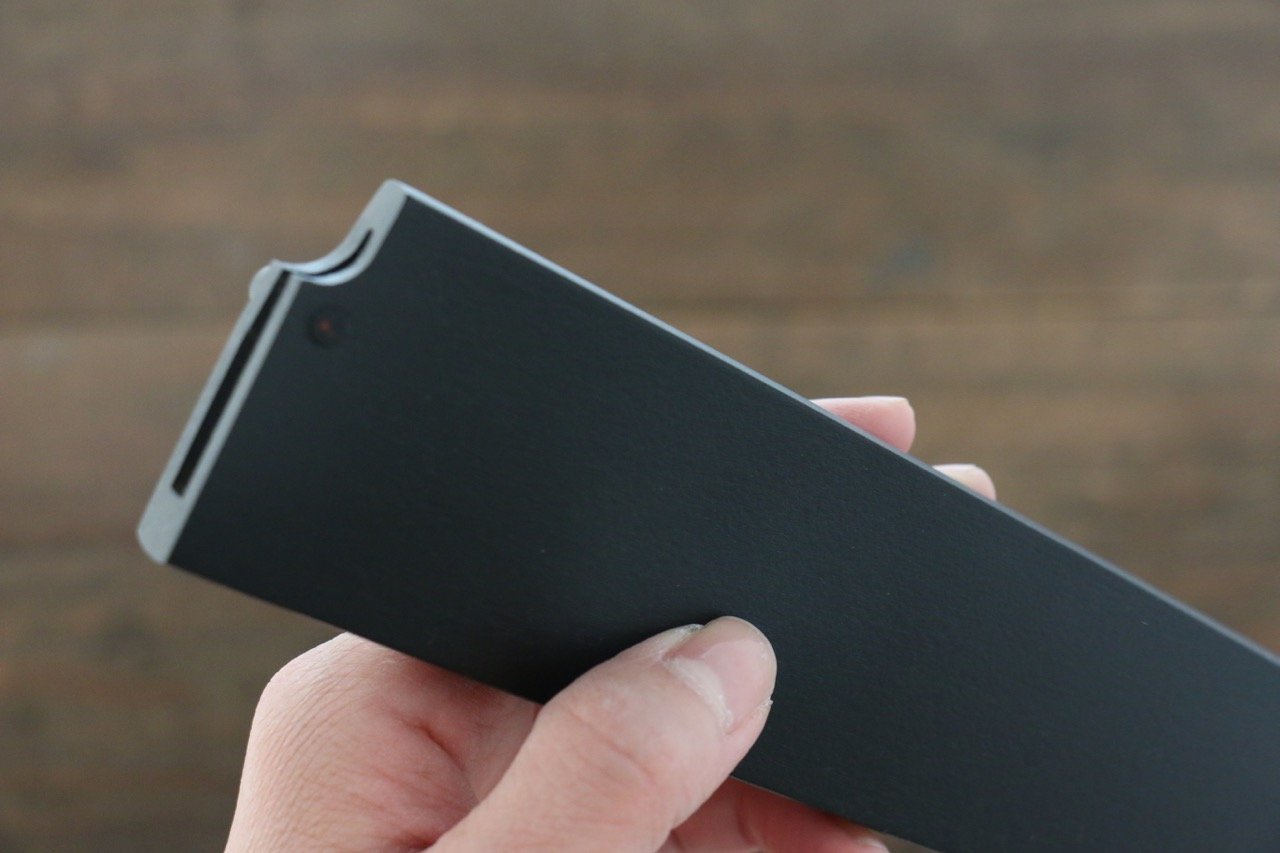 黑 木蘭 鞘 柳刃用 附合成木安全栓 270mm Kaneko - 清助刃物