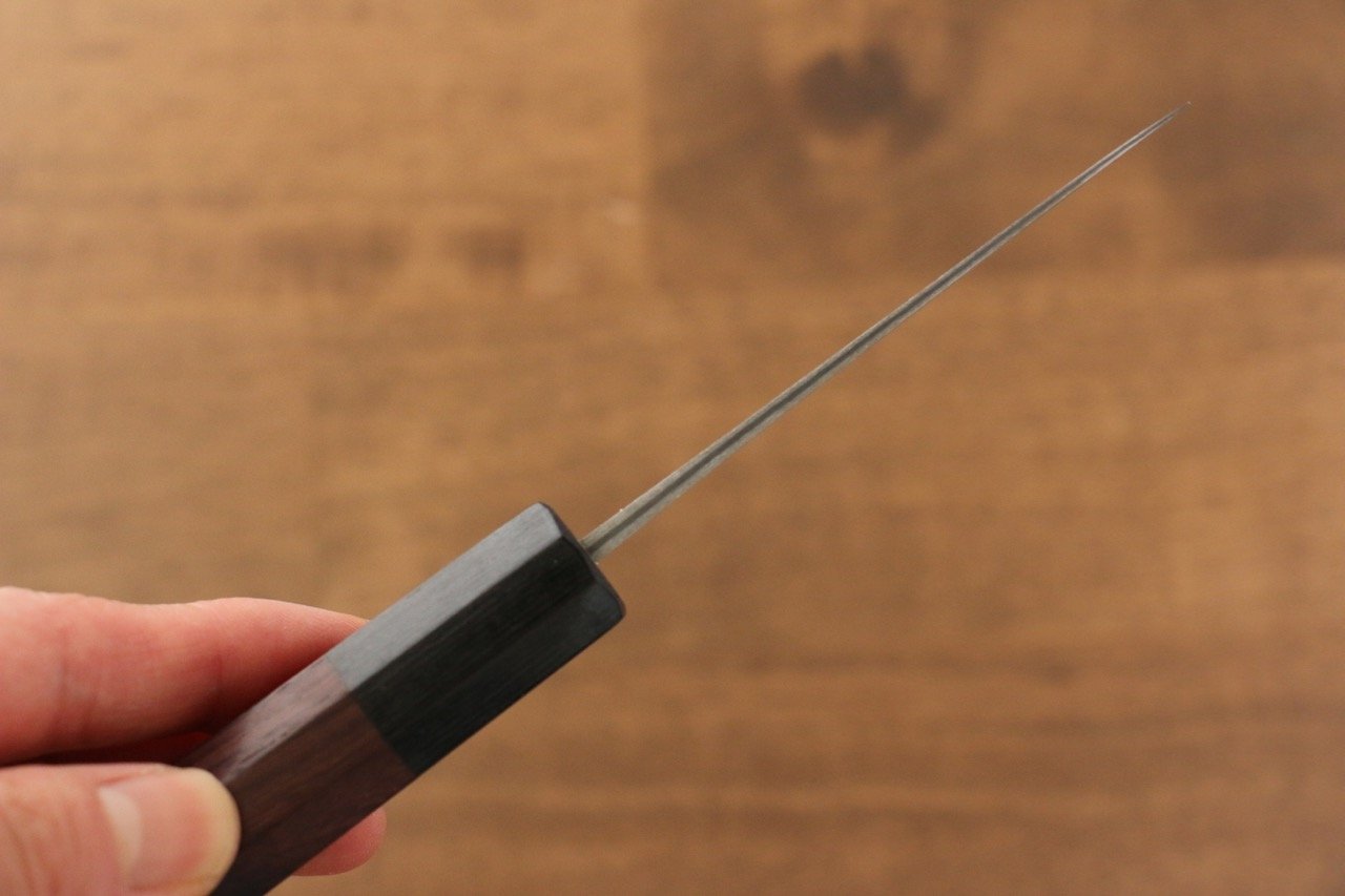 昌景 雲 VG10 大馬士革紋 多用途小刀 75mm 紫檀木 握把 - 清助刃物