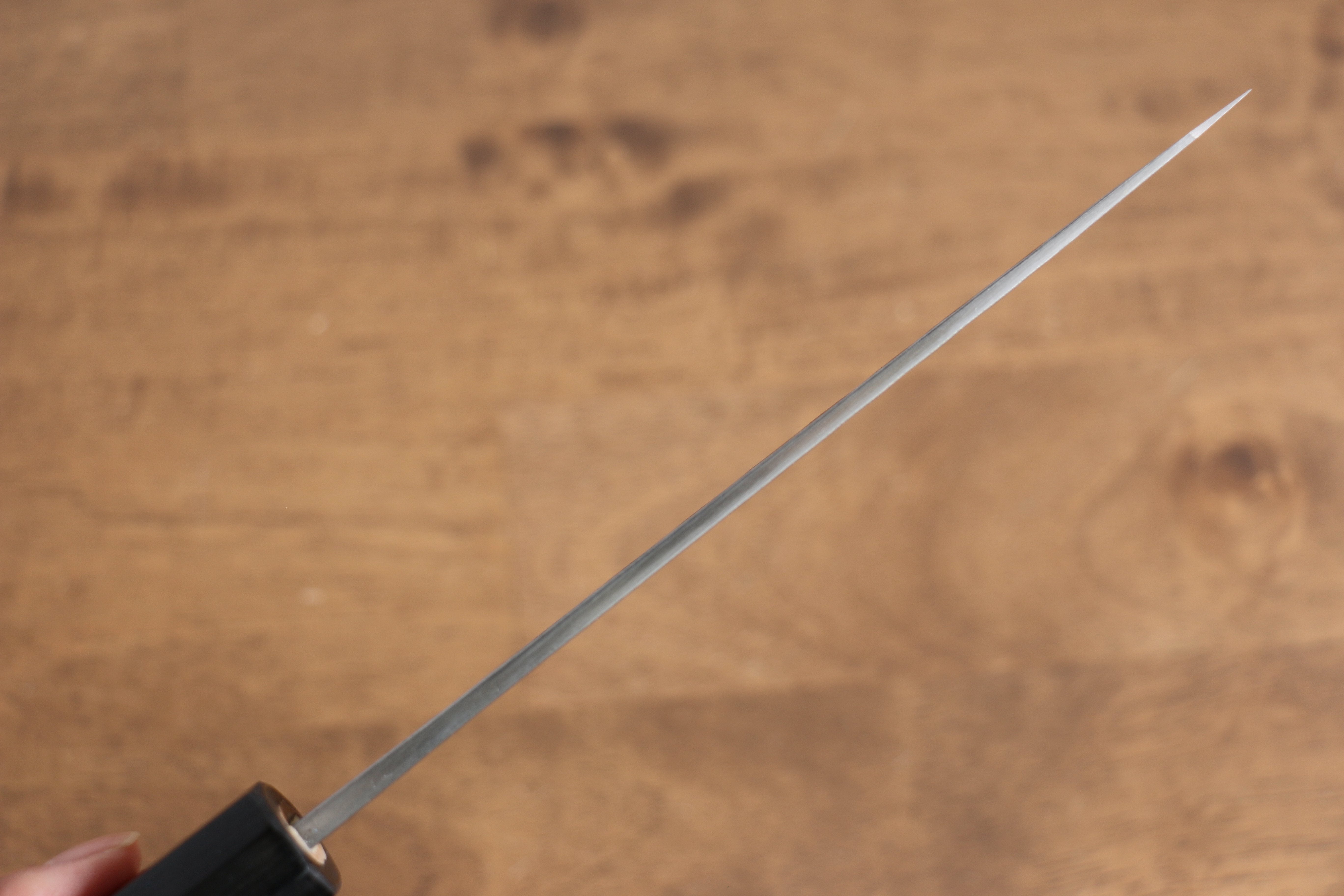 昌景 小石 超級青鋼 黑打 去骨刀 150mm 美國櫻桃木 握把 - 清助刃物