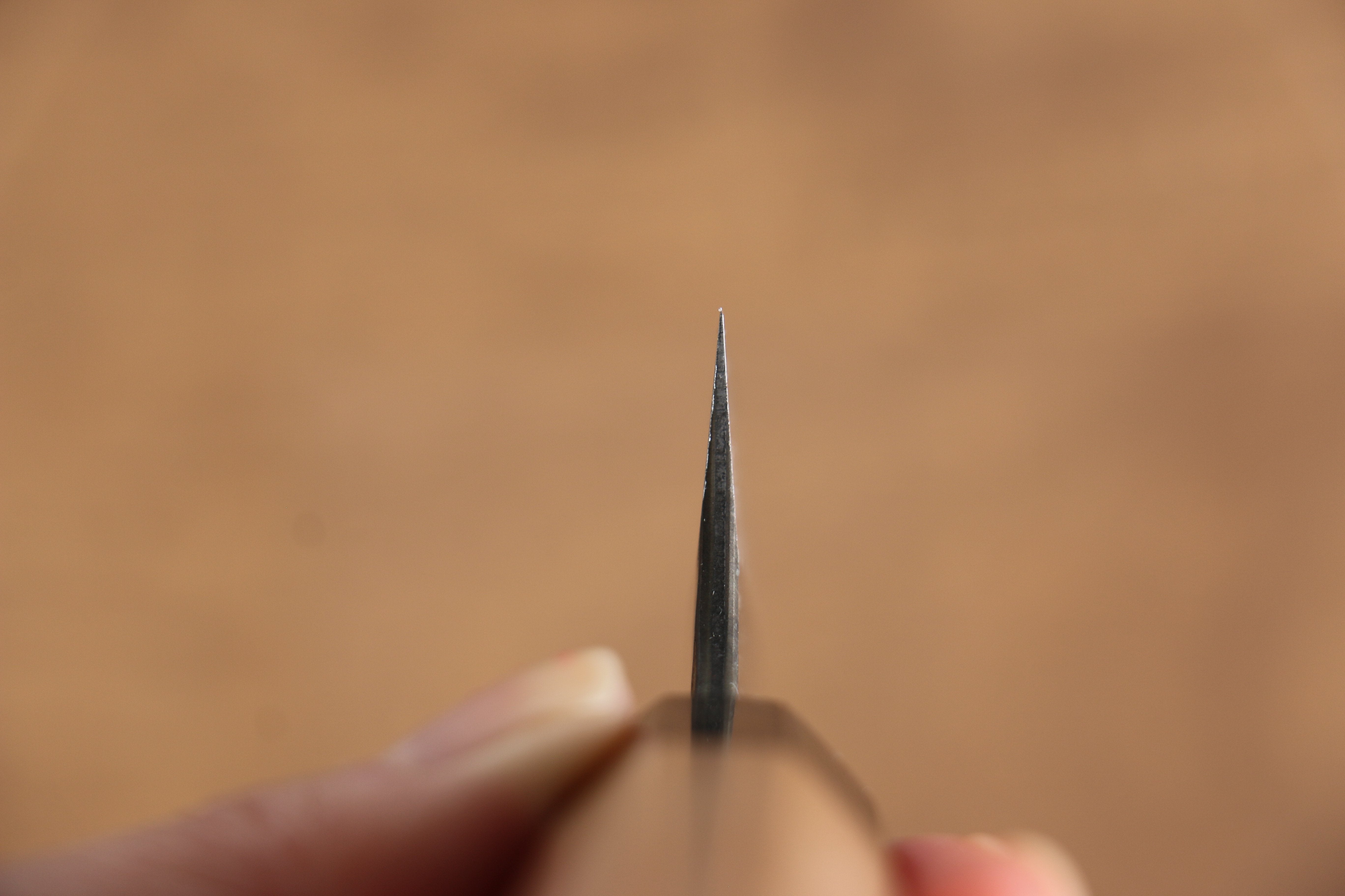 昌景 小石 超級青鋼 黑打 去骨刀 150mm 美國櫻桃木 握把 - 清助刃物