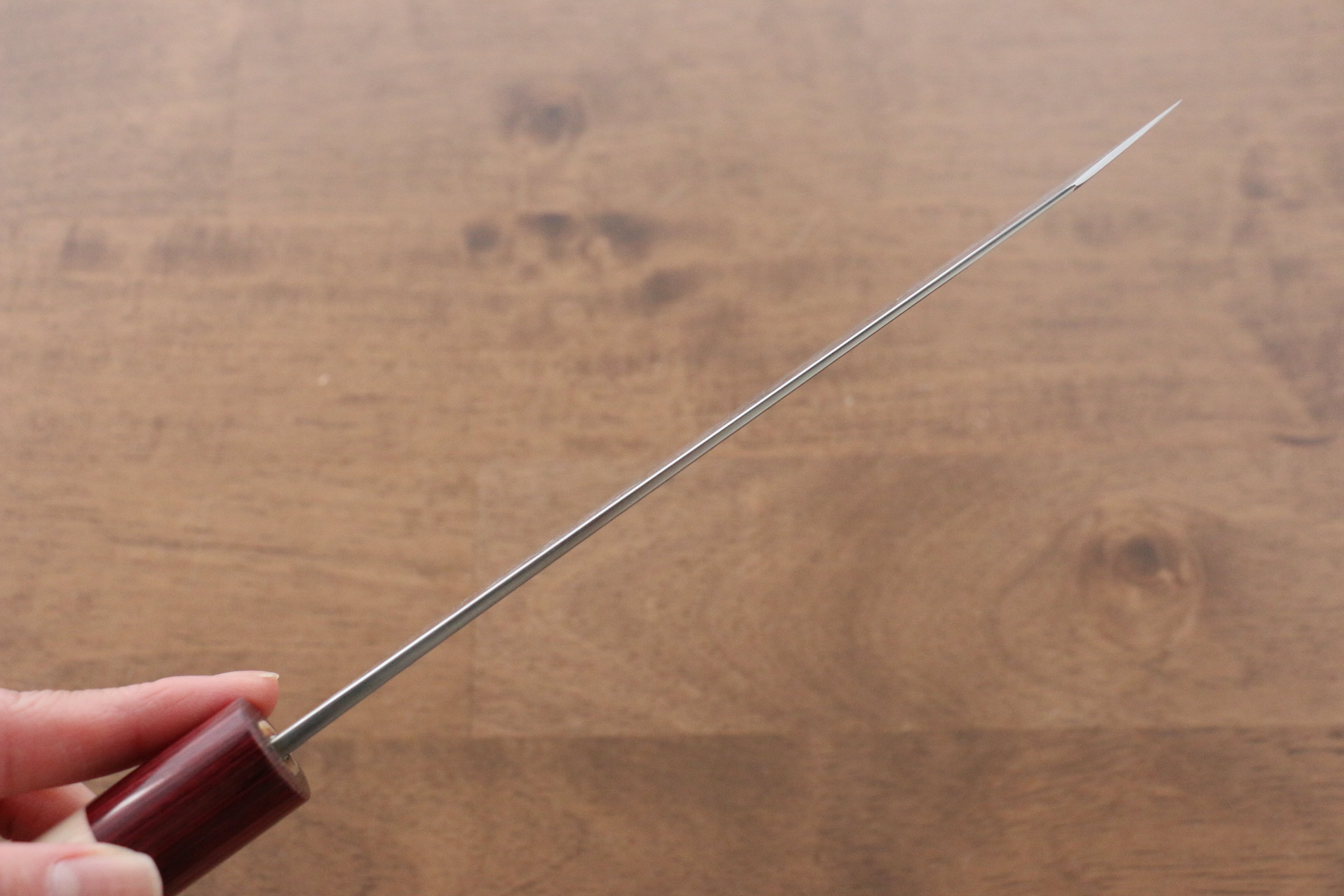 昌景 霧 VG10 大馬士革紋 文化刀 170mm 木蘭 握把 - 清助刃物