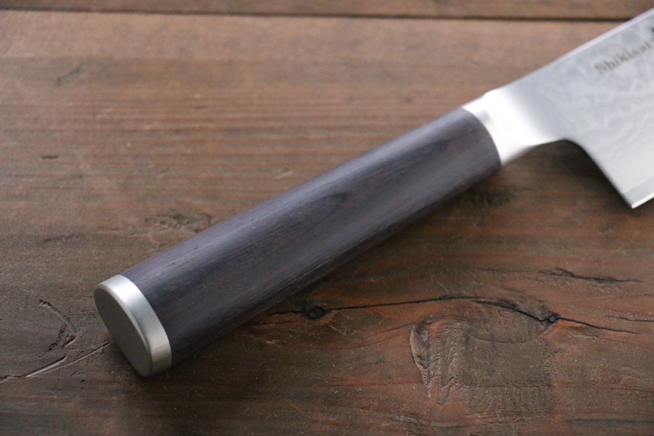 志津匠 都 AUS8 33層大馬士革紋 三德刀 165mm - 清助刃物