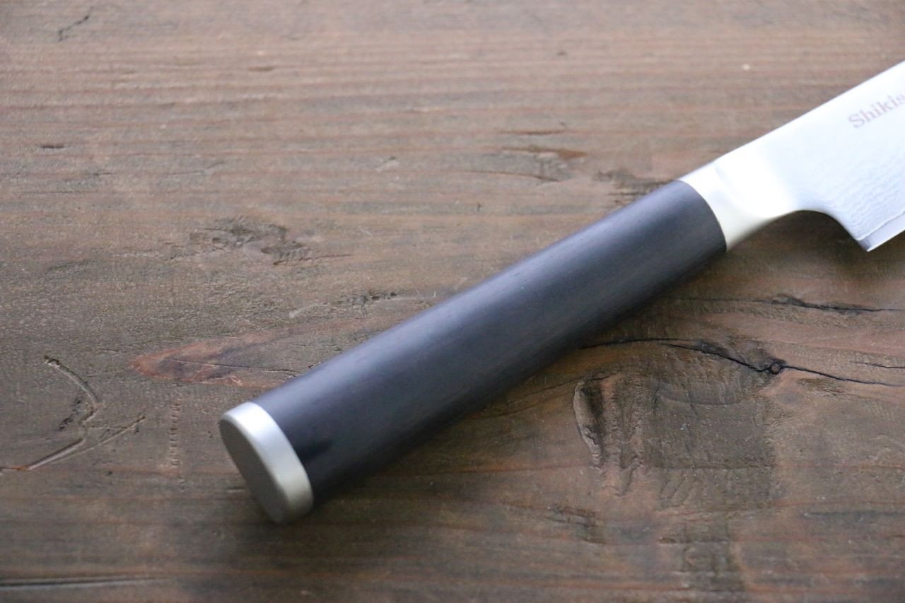 志津匠 都 AUS8 33層大馬士革紋 多用途小刀 130mm - 清助刃物