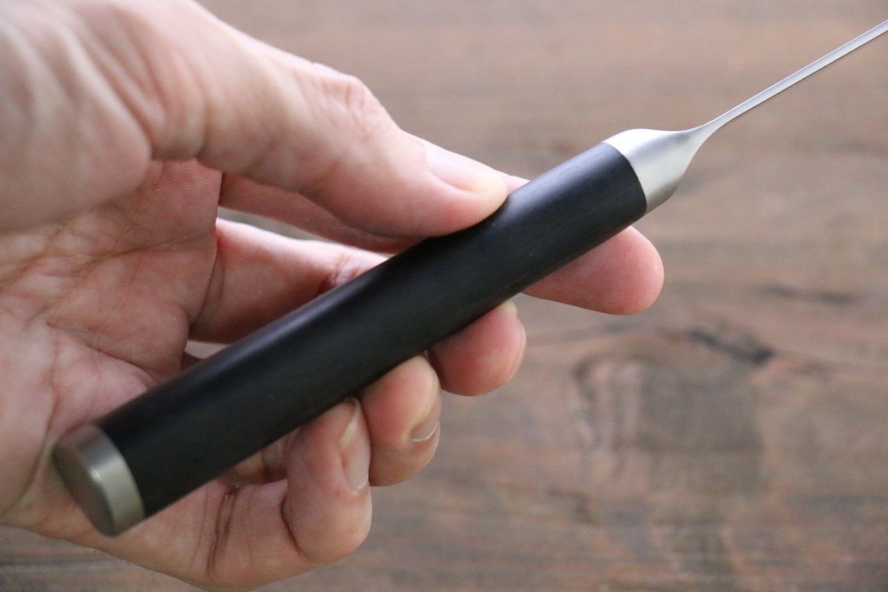 志津匠 都 AUS8 33層大馬士革紋 多用途小刀 130mm - 清助刃物