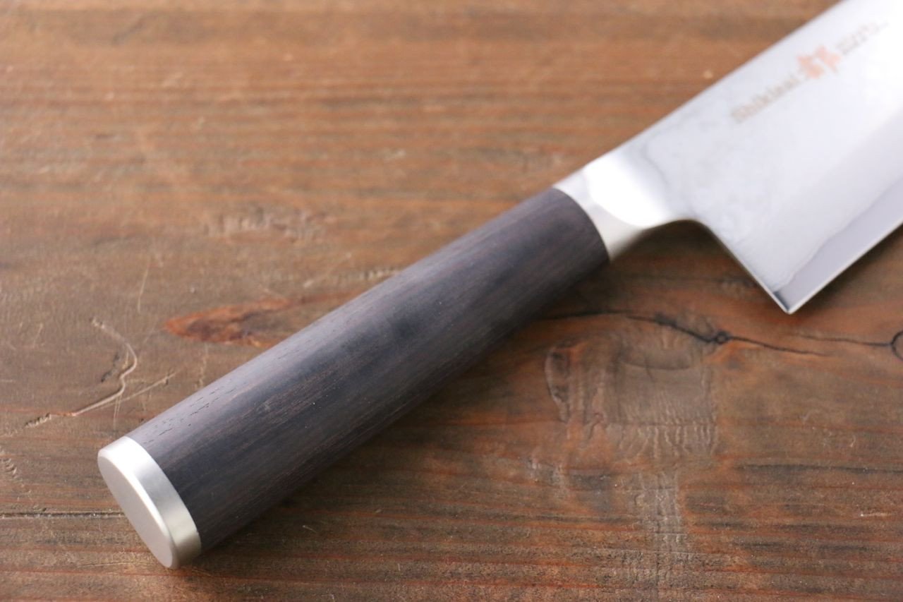 志津匠 都 AUS8 33層大馬士革紋 出刃 165mm - 清助刃物