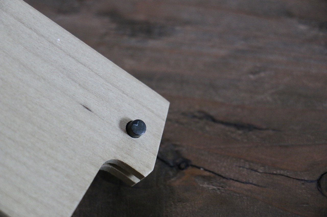 木蘭 鞘 筋引用 附合成木安全栓 240mm Kaneko - 清助刃物