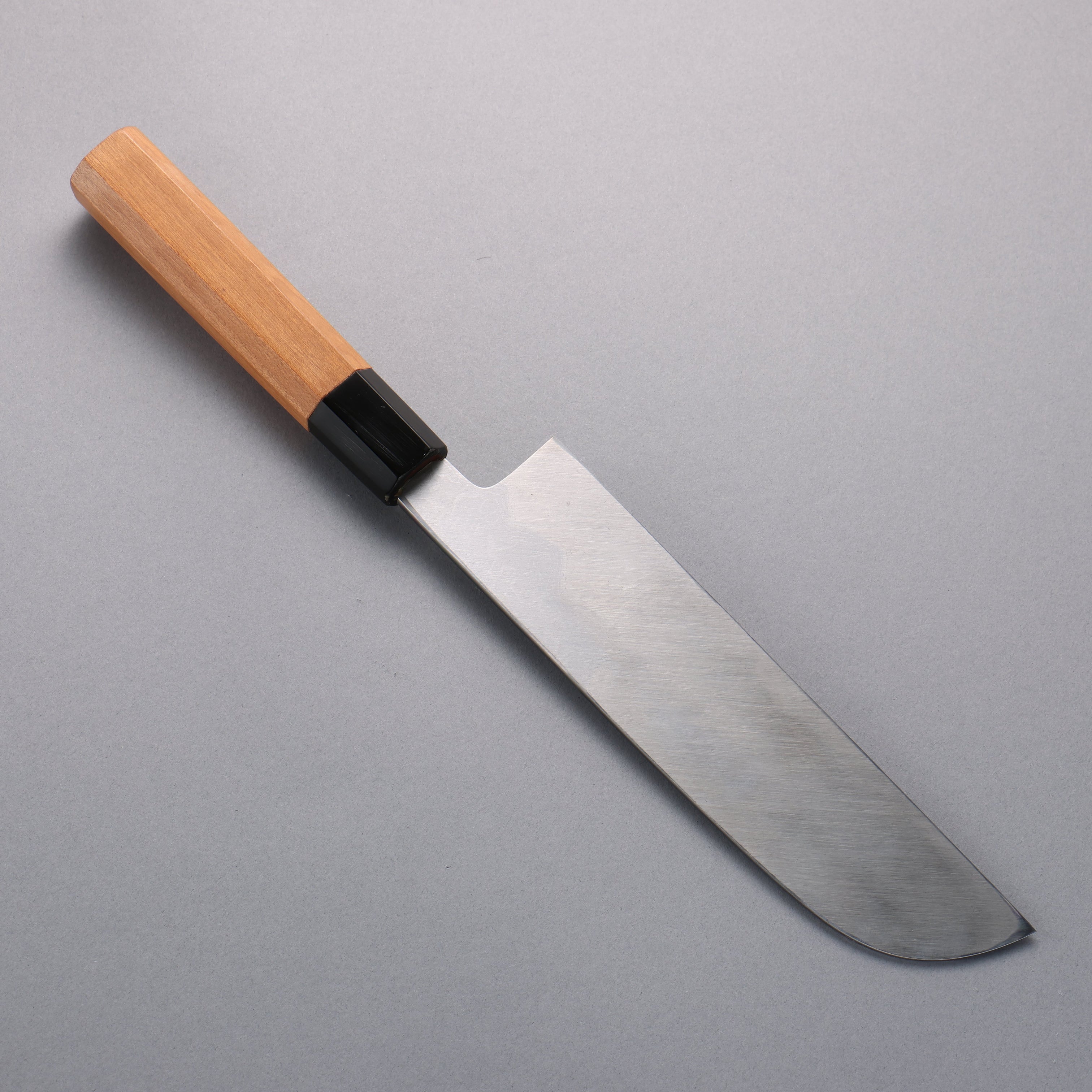 玉鋼　原石　約500g 鐵泉 田中作 玉鋼 先丸柳刃包丁 300mm 黒檀柄 鞘付き – 清助刃物