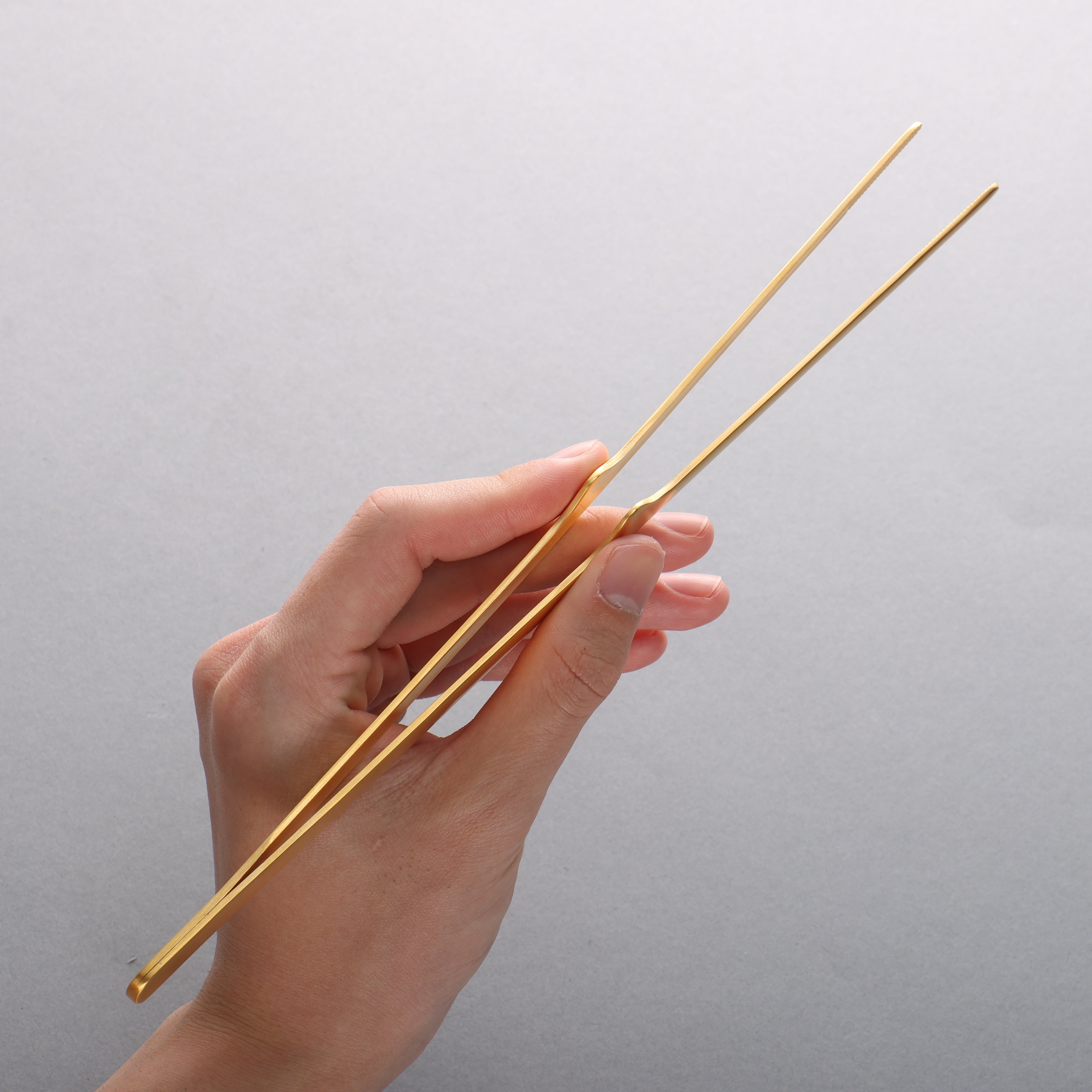 Gestura 金色金屬 料理夾 250mm - 清助刃物