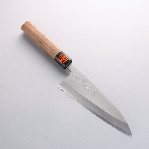 田中 誠貴 銀三鋼 出刃 180mm 核桃木握把 - 清助刃物