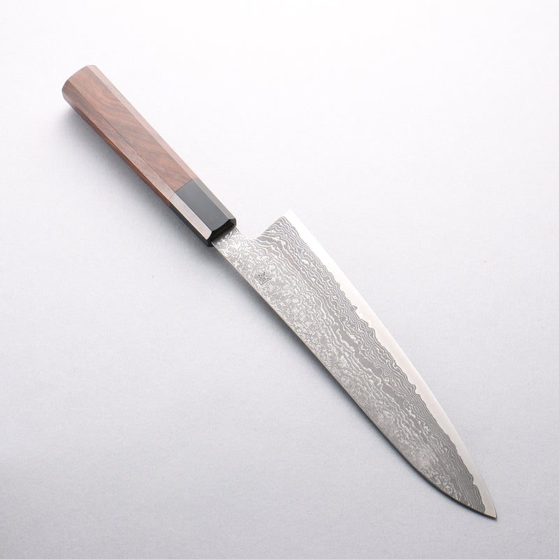 田中 誠貴 春風 SG2 大馬士革紋 牛刀 210mm 核桃木 握把 - 清助刃物