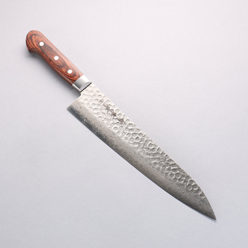 堺 孝行 VG10 17層大馬士革紋 牛刀 270mm - 清助刃物