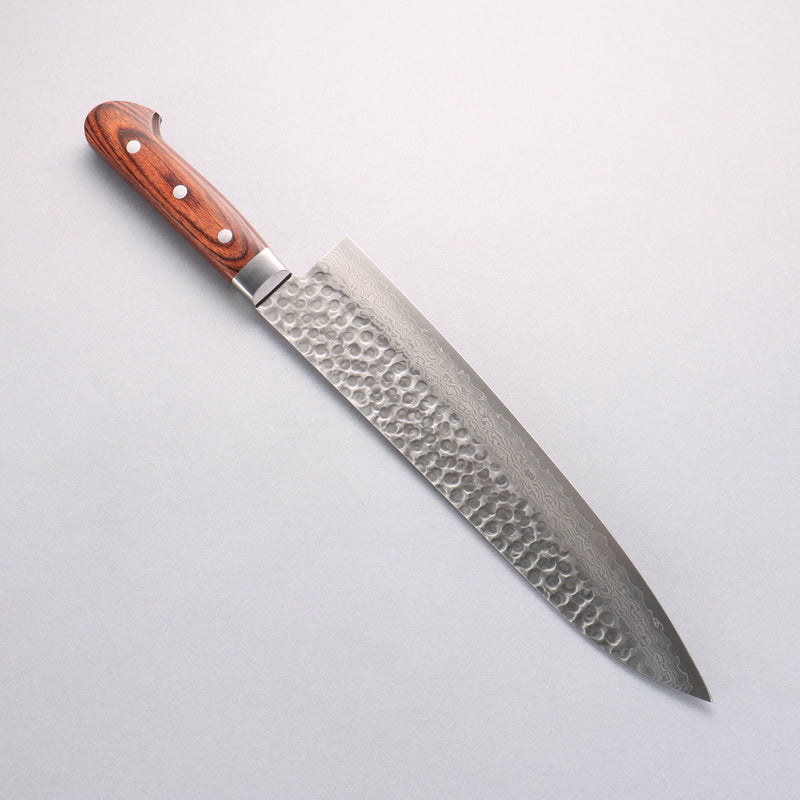 堺 孝行 VG10 17層大馬士革紋 牛刀 270mm - 清助刃物