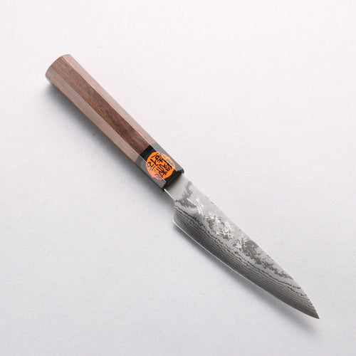 田中 誠貴 VG10 大馬士革紋 多用途小刀 120mm 核桃木 握把 - 清助刃物