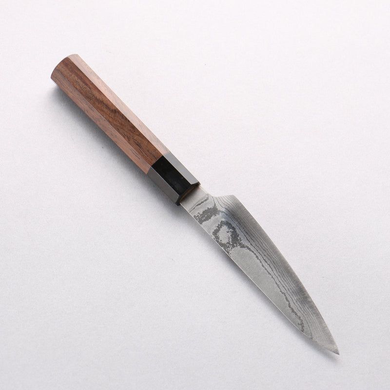 田中 誠貴 VG10 大馬士革紋 多用途小刀 120mm 核桃木 握把 - 清助刃物
