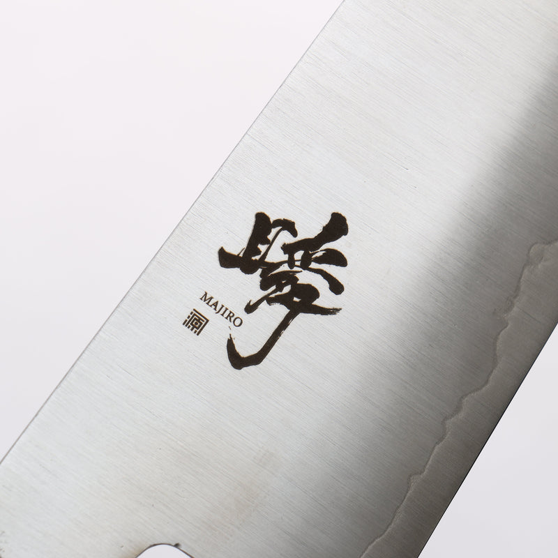 田中 誠貴 瞬 銀三鋼 牛刀 210mm 黑檀 握把 - 清助刃物