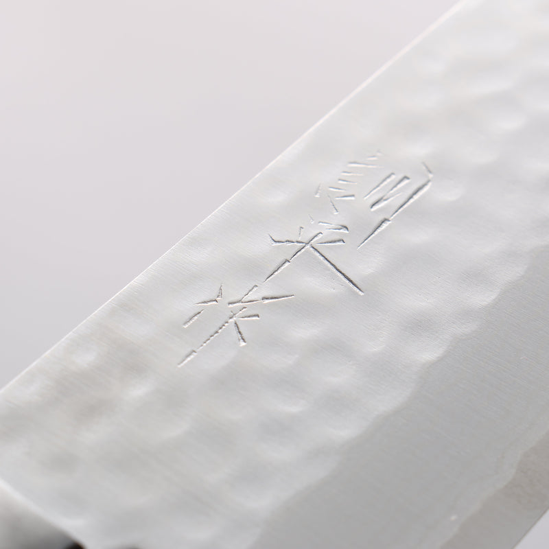 訓平 刻流 VG10 鎚目 三德刀 170mm 桃花心木 握把 - 清助刃物