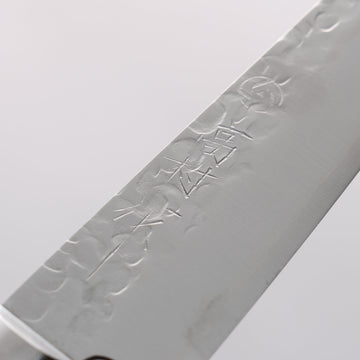 高村刃物 Chromax 鋼 鎚目 多用途小刀 130mm 茶色合成木 握把 - 清助刃物