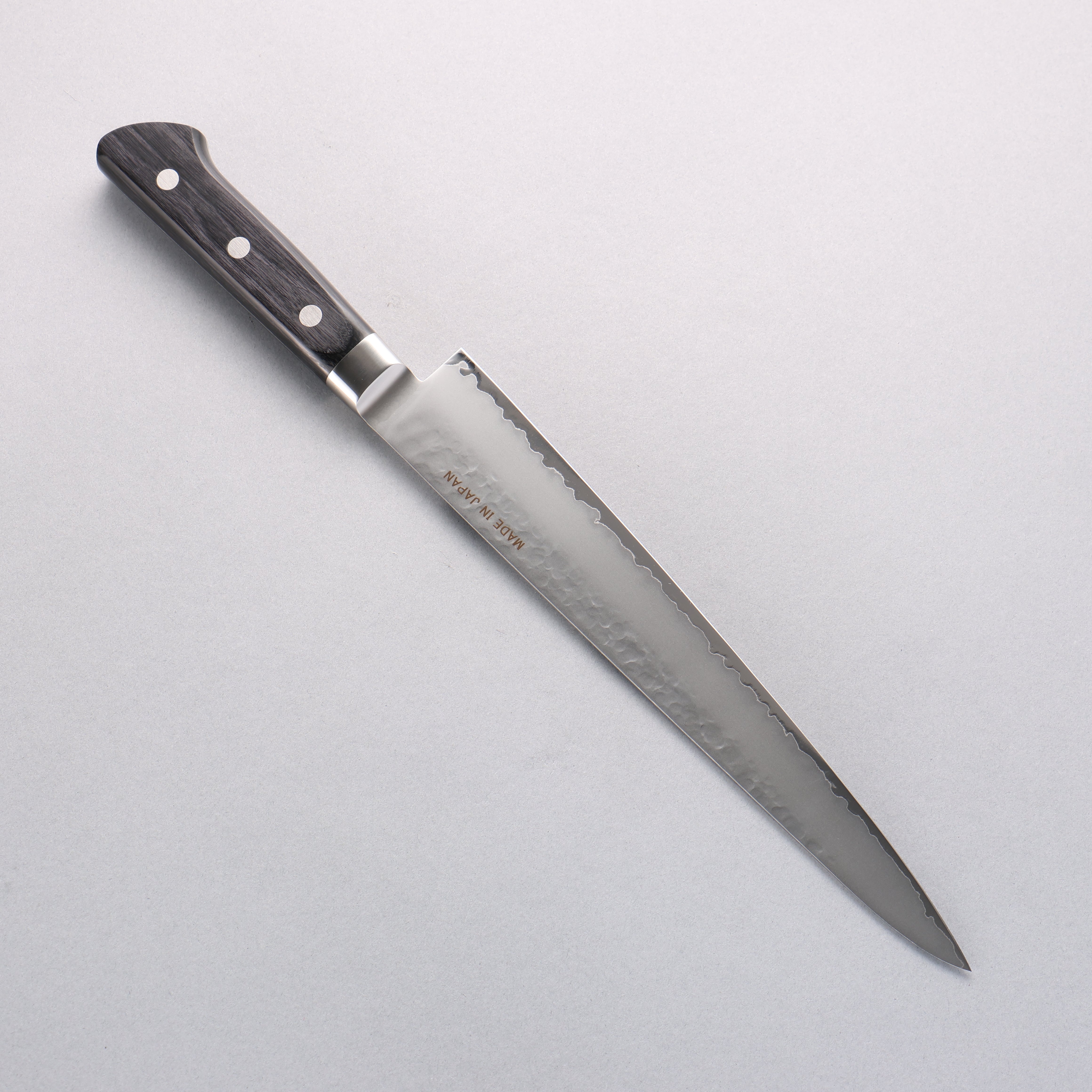 清助 VG5 鎚目 霞研 筋引 240mm 黑合成木 握把 - 清助刃物