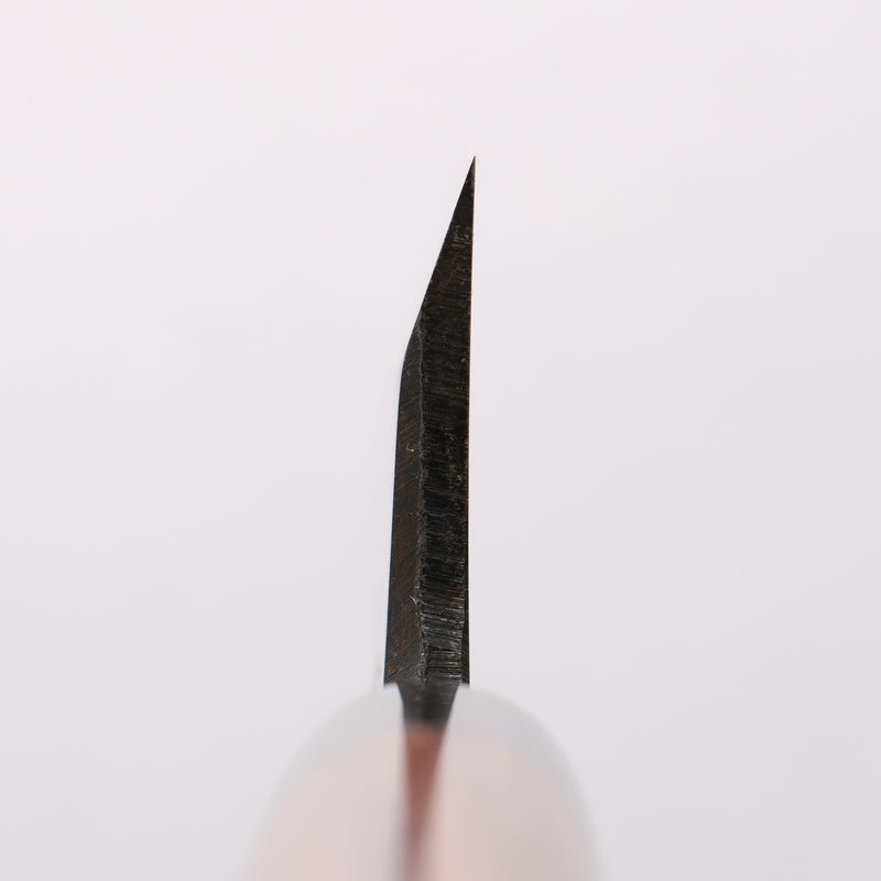清助 白鋼 霞研 出刃 150mm 紫檀木 握把 - 清助刃物