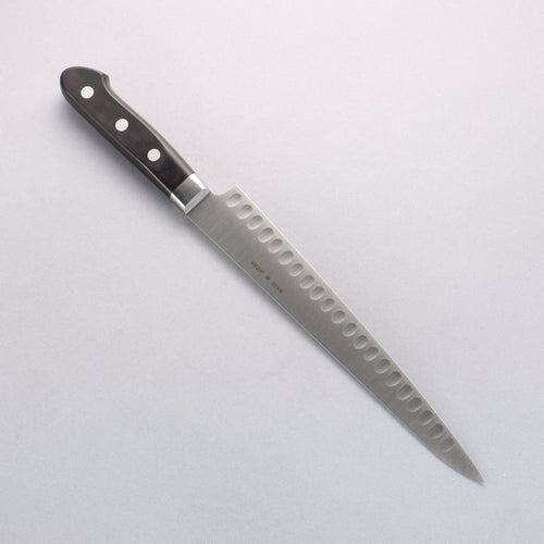 清助 瑞典鋼 鮭魚筋引 240mm 黑合成木握把 - 清助刃物