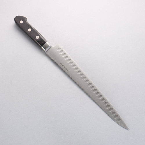 清助 瑞典鋼 鮭魚筋引 270mm 黑合成木握把 - 清助刃物