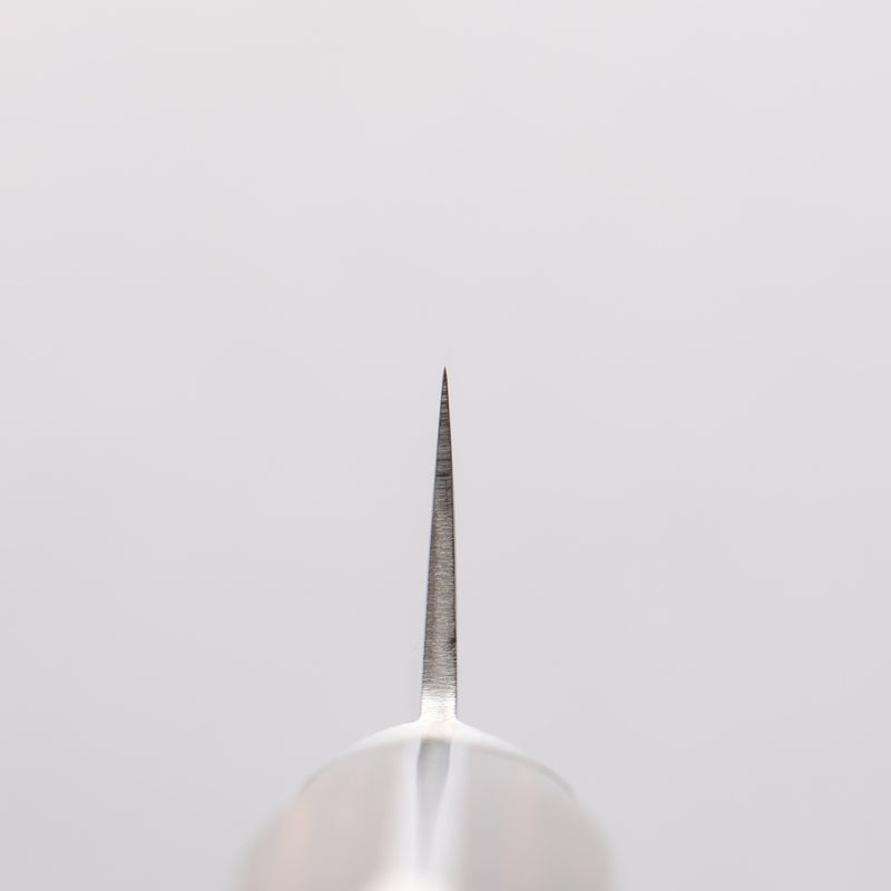 清助 VG10 33層 大馬士革紋 多用途小刀 135mm 茶色合成木 握把 - 清助刃物