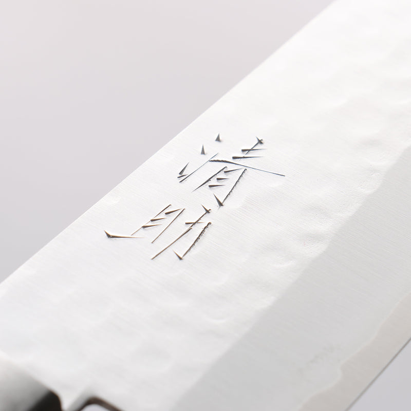 清助 VG1 鎚目 三德刀 165mm 桃花心木 握把 - 清助刃物