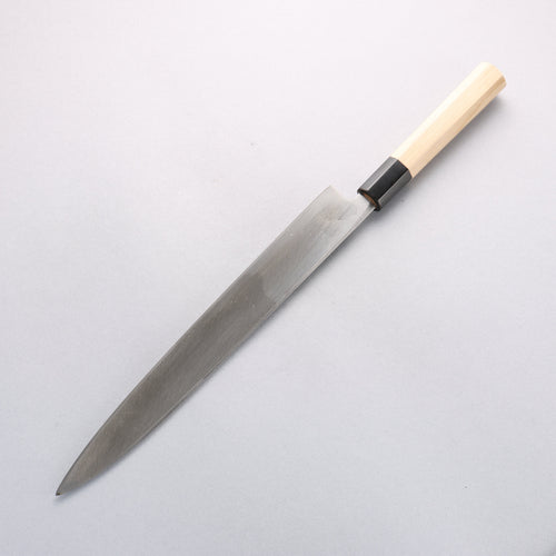清助 【左撇子用】 鉬鋼（MOL） 霞研 柳刃 300mm - 清助刃物