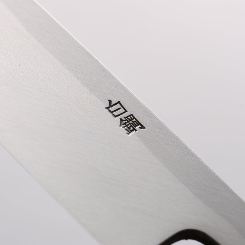 清助 白鋼 霞研 柳刃 300mm 紫檀木 握把 - 清助刃物