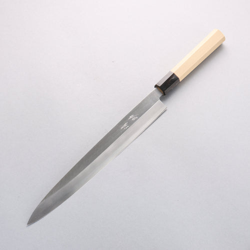 清助 【左撇子用】 鉬鋼（MOL） 霞研 柳刃 270mm - 清助刃物
