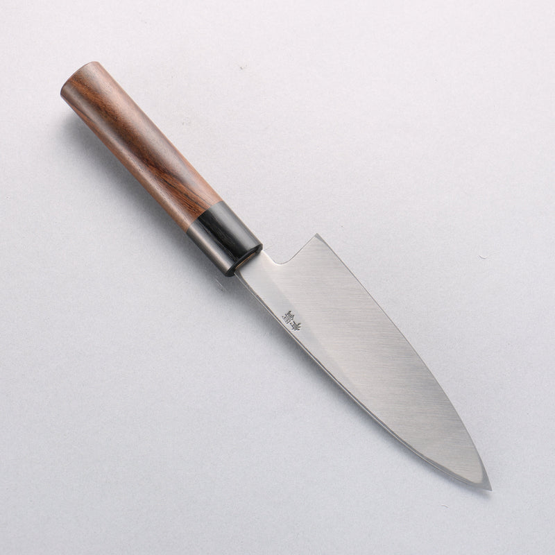 清助 青鋼 霞研 舟行 150mm 紫檀木 握把 - 清助刃物