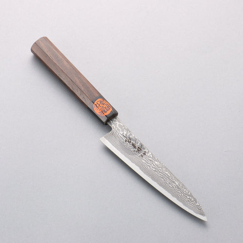 田中 誠貴 春風 SG2 大馬士革紋 多用途小刀 135mm 核桃木 握把 - 清助刃物