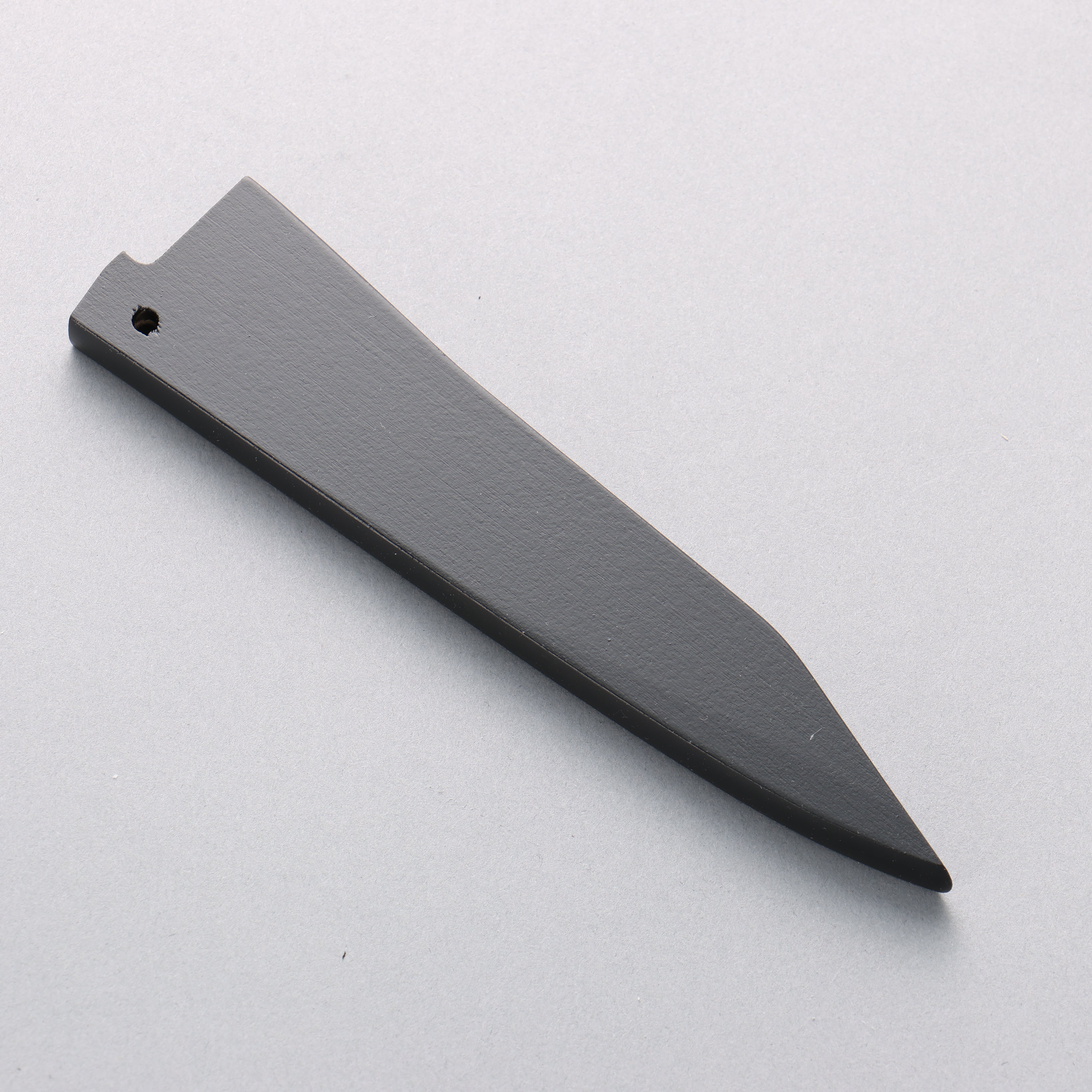 黑崎優刀專用 黑 木蘭 鞘 130mm 切付多用途小刀用 附塑膠安全栓 - 清助刃物