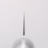 清助 彩雲 VG10 大馬士革紋 牛刀 230mm 黑米卡塔（樹脂複合材料） 握把 - 清助刃物