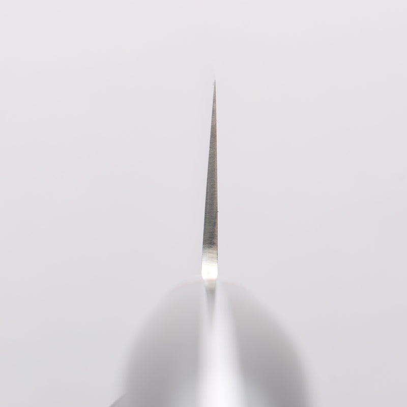 清助 彩雲 VG10 大馬士革紋 牛刀 200mm 黑米卡塔（樹脂複合材料） 握把 - 清助刃物