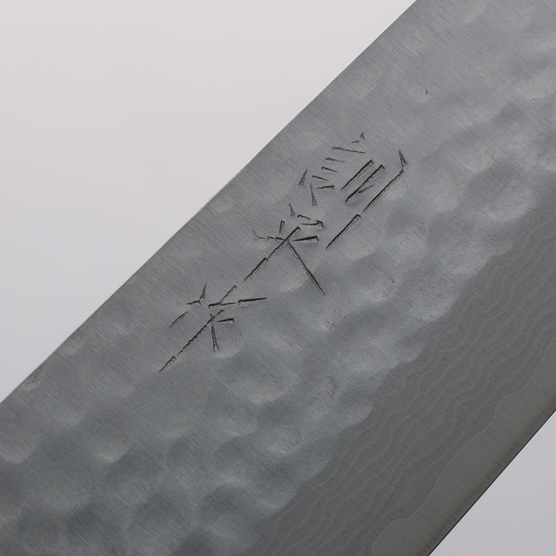 訓平 刻流 VG10 鎚目 大馬士革紋 三德刀 170mm 黑合成木 握把 - 清助刃物