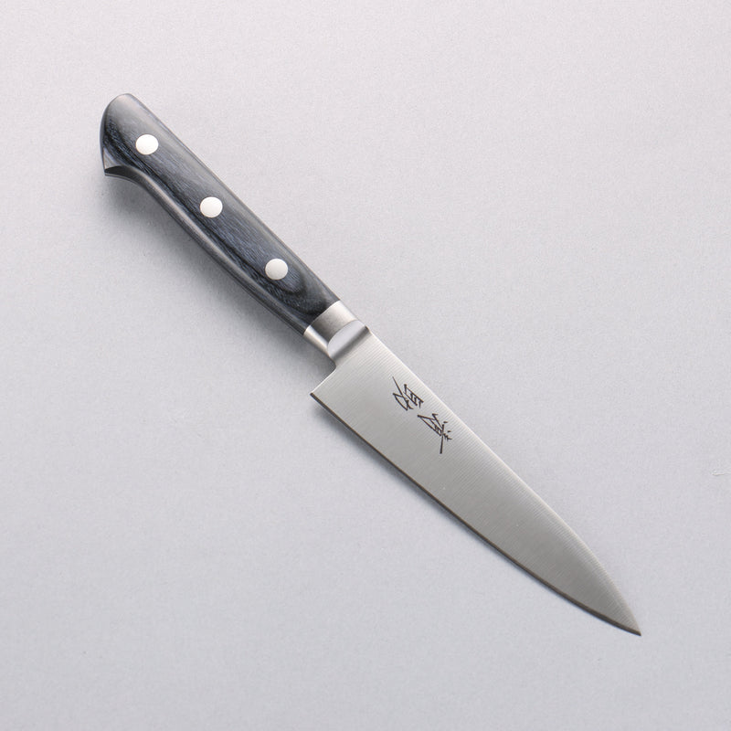 清助 青天 鉬鋼（MOL） 多用途小刀 日本刀 120mm 深藍色合成木 握把 附刀鞘 - 清助刃物