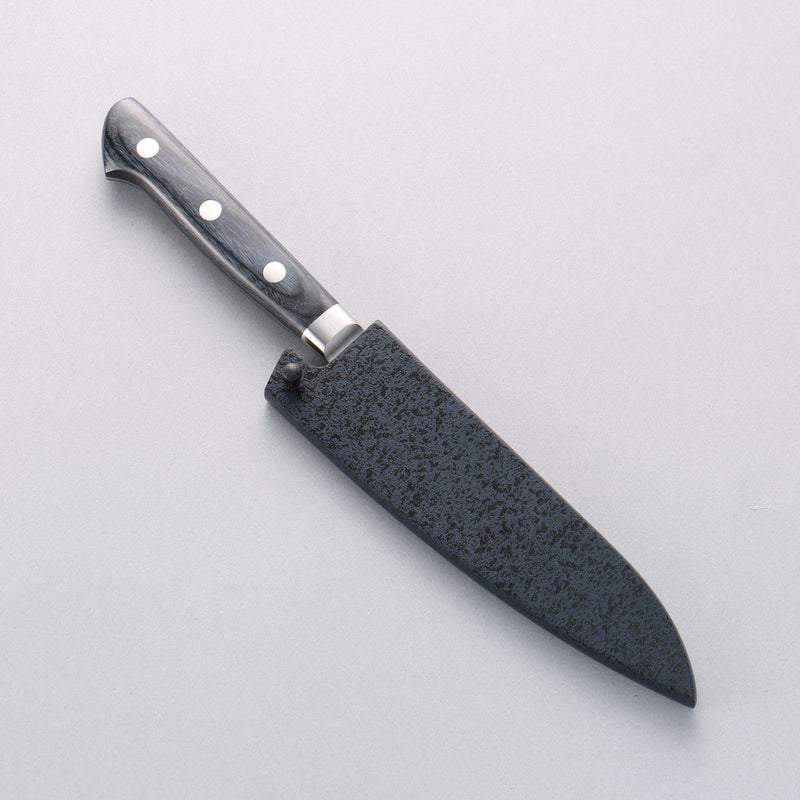 清助 青天 鉬鋼（MOL） 多用途小刀 日本刀 120mm 深藍色合成木 握把 附刀鞘 - 清助刃物