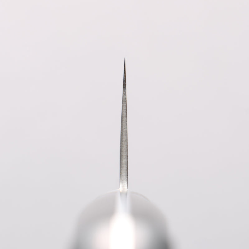 清助 VG10 33層 鏡面處理 大馬士革紋 切付牛刀 210mm 黑合成木 握把 - 清助刃物