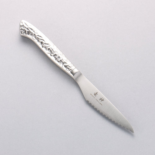 清助 不鏽鋼 牛排刀叉組合 80mm 不鏽鋼 握把 Ryujin - 清助刃物
