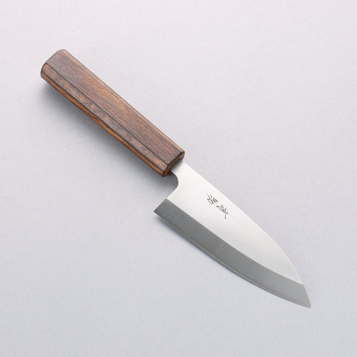 清助 AUS8 出刃 120mm 橡木 握把 - 清助刃物