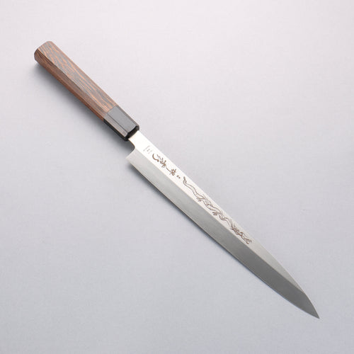 堺 孝行 本燒 VG10 刻有龍的圖樣 柳刃 270mm 雞翅木 握把 附刀鞘 - 清助刃物