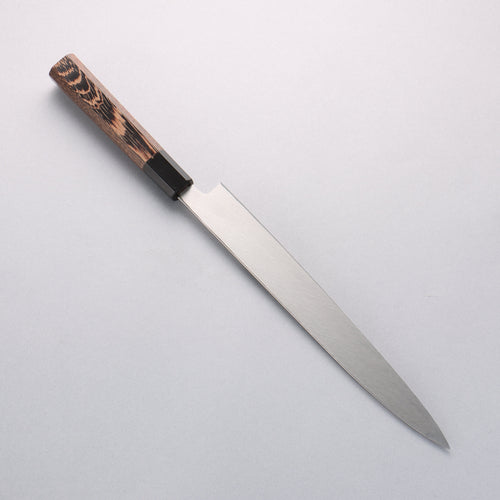 堺 孝行 本燒 VG10 刻有龍的圖樣 柳刃 270mm 雞翅木 握把 附刀鞘 - 清助刃物