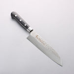 堺 孝行 VG10 鎚目 大馬士革紋 17層 三德刀 180mm 黑合成木 握把 - 清助刃物