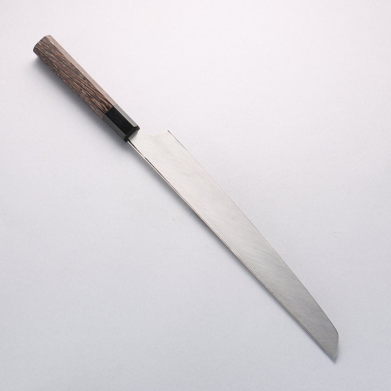 堺 孝行 本燒 VG10 刻有龍的圖樣 先丸柳刃 300mm 雞翅木 握把 附刀鞘 - 清助刃物