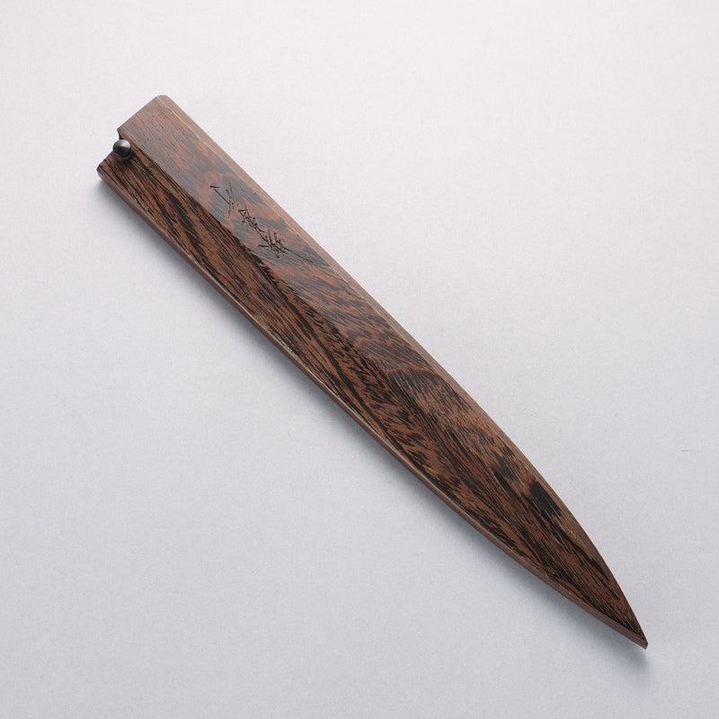 堺 孝行 本燒 VG10 刻有龍的圖樣 柳刃 300mm 雞翅木 握把 附刀鞘 - 清助刃物