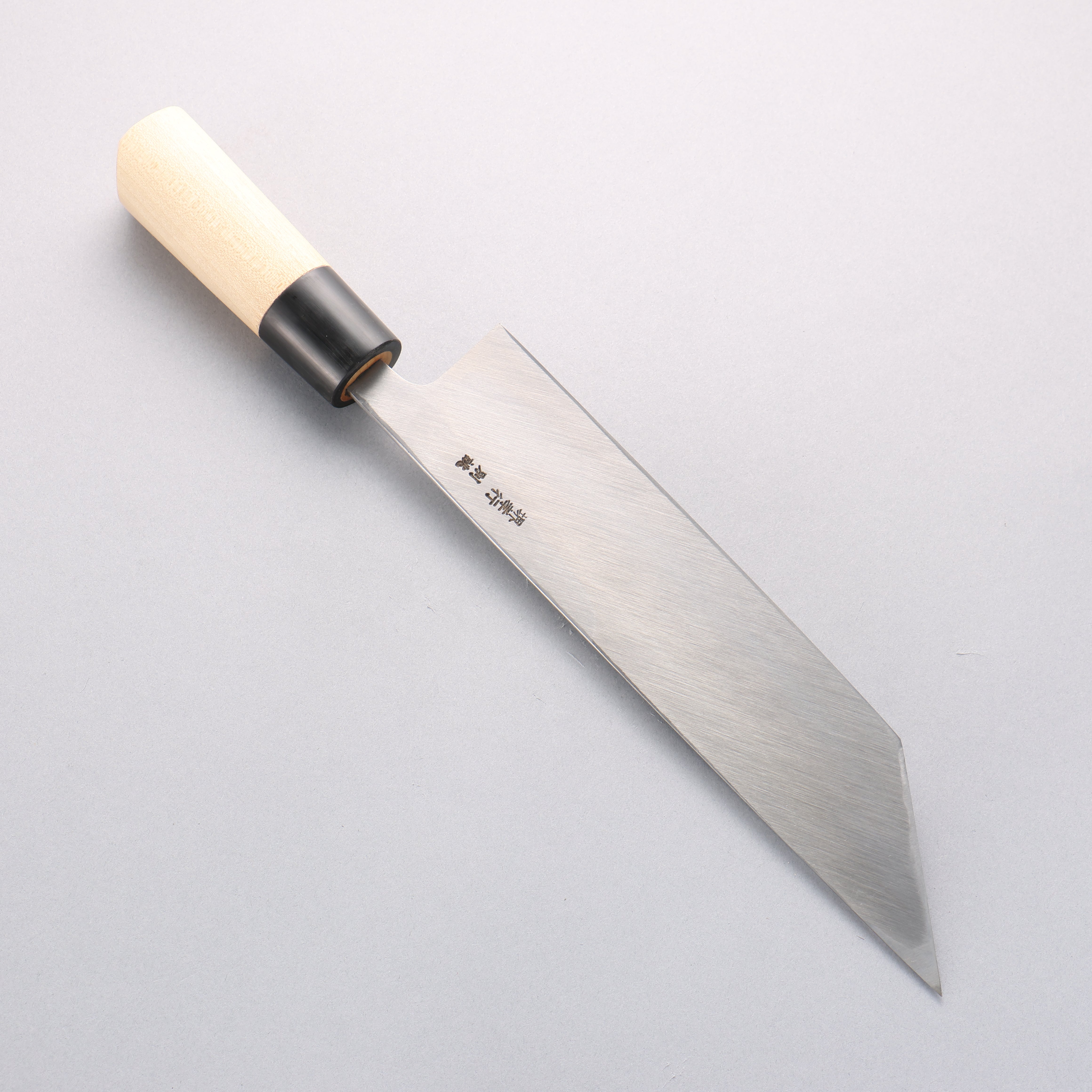 堺 孝行 白ニ鋼 うなぎ切 210mm 朴柄 堺 孝行 特上 白ニ鋼 ガラスキ包丁 180mm 朴柄 – 清助刃物 Japan