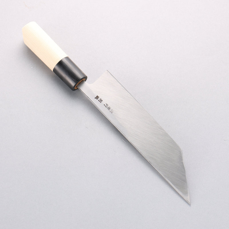 堺 孝行 白鋼二號 鰻魚刀 180mm 木蘭握把 - 清助刃物