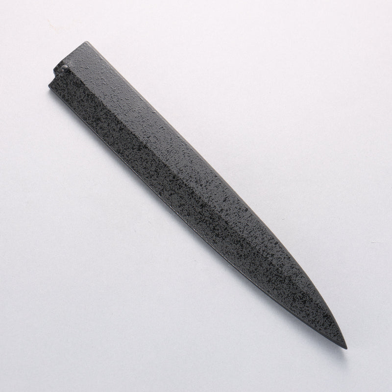 堺 孝行 銀龍 本燒 瑞典鋼 鏡面處理 柳刃 270mm 黑檀握把 附刀鞘 - 清助刃物