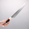 堺 孝行 銀龍 本燒 瑞典鋼 鏡面處理 先丸柳刃 300mm 黑檀握把 附刀鞘 - 清助刃物
